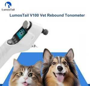 เครื่องวัดความตึงแบบไม่สัมผัสแบบพกพาอุปกรณ์ตรวจวินิจฉัยทางสัตวแพทย์สำหรับการวัดค่าไอโอปสำหรับแมวสุนัขม้าไพฑูรย์ - Product Image 5
