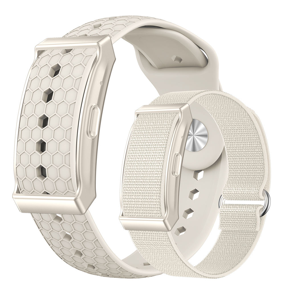 Nylon champagne + silicone champagne