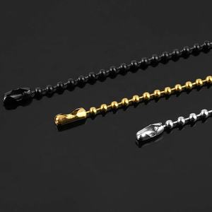 สร้อยคอแบบลูกปัดโซ่สแตนเลส โรงงานผลิต ขายส่ง อุปกรณ์เครื่องประดับคุณภาพสูง - Product Image 5