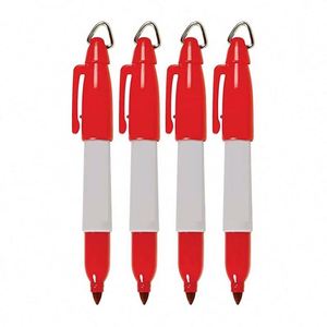 Gift Promotional Bulk Non Toxic Ink Mini <b>Hook</b> Permanent Marker Pen Set with Custom Logo - Product Image 3