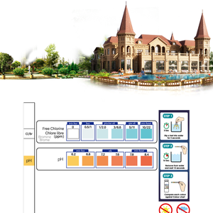 Reykon ชุดทดสอบน้ำแบบ2-in-1ใช้ในครัวเรือนเครื่องวัดค่า <span class=keywords><strong>pH</strong></span> สำหรับก๊อกอาบน้ำกลางแจ้งตั้งแคมป์วัสดุพลาสติกปรับแต่งได้ - Product Image 6