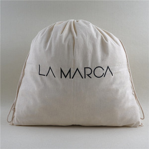 Pochettes en coton personnalisées pour chaussons d'hôtel, sacs à cordon en toile de coton colorés et personnalisables pour chaussures et linge, sacs anti-poussière pour chaussures - Product Image 2