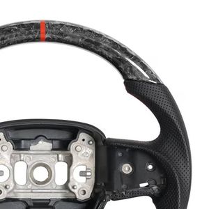 Volante Deportivo de Fibra de Carbono de Alta Calidad con LED para Dodge Charger Challenger SRT, Volante Personalizado, Accesorios para Automóviles - Product Image 2