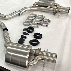 High Performance Full Exhaust System Kit for Benz E63S W213 4.0T Electric Valve Muffler Exhaust Pipe - Product Image 2