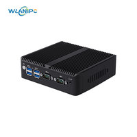 Mini PC sin ventilador Win11/Linux Ubuntu/Debian N5095 DDR4 M.2 NVME 2LAN 2COM 6USB PC integrado VGA HD 2 salidas video 4K micro PC