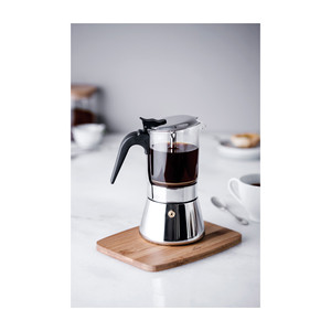 Caffettiera Moka Siena in Acciaio Inox per 6 Tazze, per Piano Cottura - Product Image 2