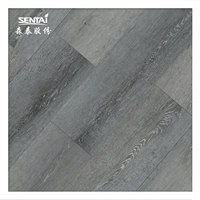 Suelo de Baloncesto de Madera Plástica Compuesta Anhui Sentai, Suelo Vinílico Interior Encastrable, Rollo de PVC con Aspecto de Madera