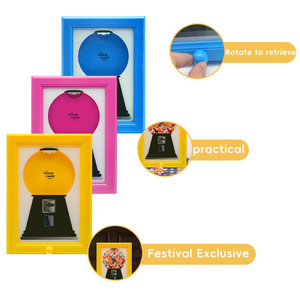 เครื่องขายลูกอมหลากสีสันสำหรับตกแต่งผนัง ของตกแต่งบ้านแบบแขวน หลายสีสันสำหรับวันหยุดแสนสนุก ขายส่ง - Product Image 2