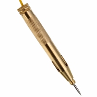 Sonda de prueba de circuitos de luz para coche DC 6V 12V 24V, lámpara detectora de voltaje, pluma de prueba de voltaje de cobre