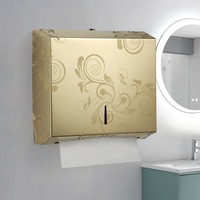 Distributeur mural moderne en acier inoxydable pour serviettes en papier, sans perçage, support suspendu pour mouchoirs, cuisine, salle de sport, hôtel, toilettes