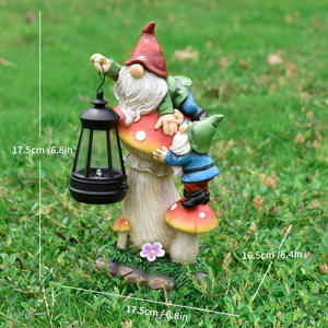 Luz <span class=keywords><strong>de</strong></span> jardín con energía solar caprichosa, diseño <span class=keywords><strong>de</strong></span> elfo enano, mini decoración <span class=keywords><strong>de</strong></span> felpa para exteriores, para iluminación <span class=keywords><strong>de</strong></span> caminos y balcones, hecha <span class=keywords><strong>de</strong></span> resina duradera - Product Image 6