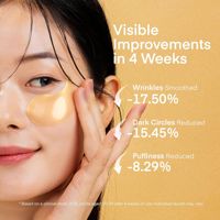 Parches de Hidrogel para Ojos con Ácido Hialurónico, Retinol y Colágeno, 24K Gold, Anti-Ojeras, 30 Pares, Marca Privada