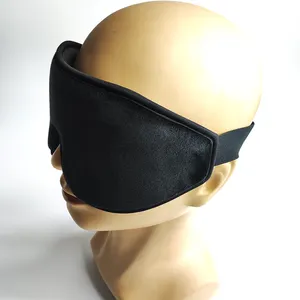 Luce 100% che blocca 3D dormire maschera per gli occhi per le donne uomini copertura per gli occhi con cinturino regolabile per il viaggio, pisolino, meditazione