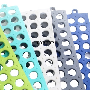 พรมปูพื้นแบบต่อกันกันลื่นเจาะรูกลม - Product Image 2