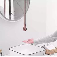 Robinet de lavabo intelligent personnalisé haut de gamme sans contact pour salle de bain monté au plafond lavabo sans contact avec capteur automatique en laiton