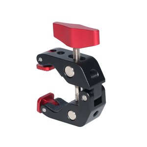 Abrazadera de Aluminio de Alta Resistencia, Abrazadera en C, Rosca de 1/4"-3/<span class=keywords><strong>8</strong></span>", Soporte de Brazo Mágico Ajustable, Portátil, Impermeable, para Cámara y Monitor - Product Image 2