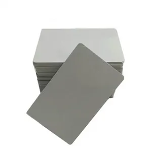 Offre Spéciale pas cher prix 125khz Lf proximité intelligente Rfid TK4100 blanc blanc PVC matériel carte imprimable coloré