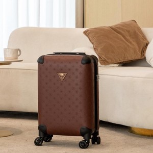 New Style Cowhide-Clad Genuine Leather Carry-On Spinner <strong>Suitcase</strong> Purely Hand-<strong>Stitched</strong> Waterproof Anti-Theft Business Travel - Product Image 2