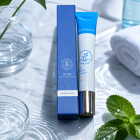 Sérum Ampoule Professionnel Soin du Cuir Chevelu pour Cheveux Fins Hommes Femmes 20ml Favorise un Aspect Plus Épais Formule Rafraîchissante au Menthol