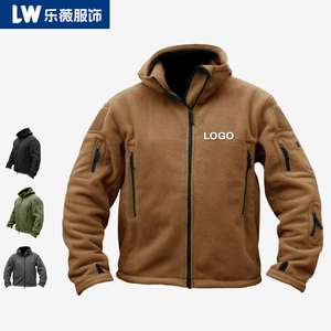 Tùy chỉnh Mùa Thu/Mùa Đông mới đến người đàn ông của lông cừu áo khoác ngoài trời ấm trùm đầu Áo khoác - Product Image 1