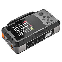 16000mAh Car Battery Jump Starter Portable Tire Inflator 65W PD Fast Charging 4000A Peak Current 160PSI Digital Pump LED Light