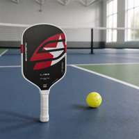 Raquette de pickleball en fibre de carbone T700, noyau en mousse de 16 mm, raquette pressée à chaud pour les tournois