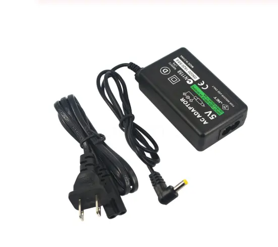 Início Carregador de parede Adaptador AC Fonte de alimentação EUA/UE Plug para PSP 1000 2000 3000 psp carregador