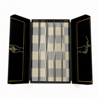Boîte à rouleaux pré-emballée pour tabac résistante aux enfants, magnétique, sur mesure, à double porte, design pour boîtes en carton de cigarettes de luxe
