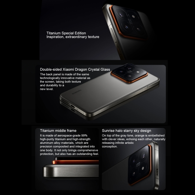 Xiaomi 14 Pro Titanium Special Edition - 16GB+1TB Smartphone