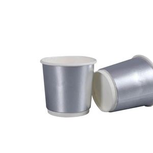 ถ้วยกระดาษคราฟท์สองชั้นอย่างดีสำหรับไอศกรีมและกาแฟ ขนาด 4 ออนซ์ รับทำโลโก้ รีไซเคิลได้ ขายส่ง - Product Image 4