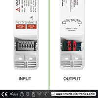 Caja de plástico de corriente constante Transformador Led Ip20 100W 1600mA DMX Atenuación Controlador Led