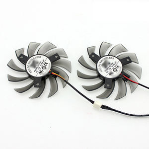 FS1280-S2153A 12โวลต์0.16A 75มิลลิเมตรเส้นผ่าศูนย์กลาง39*40มิลลิเมตรรูสำหรับ GT240 <span class=keywords><strong>GTX460</strong></span> 560 430 440 440กราฟิกการ์ด - Product Image 2