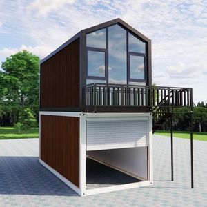 <span class=keywords><strong>Kit</strong></span> de construction <span class=keywords><strong>préfabriqué</strong></span> <span class=keywords><strong>en</strong></span> acier léger, mobile, modulaire, conteneurs portables, bureau, maison, rangement, <span class=keywords><strong>garage</strong></span> - Product Image 6