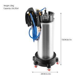 Pulverizador Eléctrico de Tinte para Ventanas de 5 Galones con Base Giratoria, Herramientas PPF, Pulverizador para Rotulación de Vehículos - Product Image 3