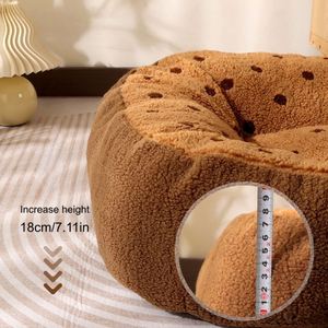 Luxury Winter Fashion Orthopedic Dog <b>Cat</b> Bed Wheat Ear Fluff PP Cotton XL Size Anti-Slip Removable Washable Cover Comfortable - Product Image 3