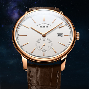 Montre mécanique de luxe pour homme Lobinni 3817, étanche 5 ATM, bracelet en cuir, affichage à aiguilles - Product Image 4