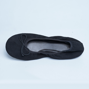 Women High Quality <strong>Elegant</strong> Round Toe Slip-on Foldable Ballet Dance <strong>Flat</strong> <strong>Shoes</strong> - Product Image 3