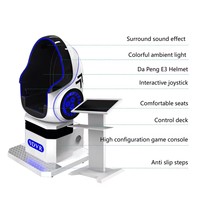 Chaise d'oeuf d'infini Realidad Virtual Vr Game Machine Cinema 9D Vr Arcade 360 Simulateur de vol Vr avec le prix bas d'usine