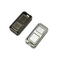 Matrix EDC Push Slider, Clicker Mécanique en Métal à Défilement Continu pour Hommes, Anti-stress et Jouet Fidget