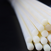 Usine personnalisée 100% pur Ptfe Uhmwpe tige barre en plastique blanc tige en Nylon naturel Pa6 polyamide PA tige