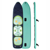 Planche à pagaie gonflable géante personnalisée 2022, 420 cm, 520 cm, 550 cm, vente en gros d'usine, vente chaude, planche à pagaie géante pour 4 à 8 personnes, planche à pagaie géante pour équipe