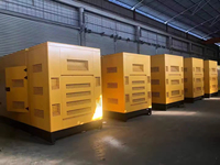 Planta Eléctrica Trifásica de 200kw 300kva 500kva 150kva, Generador con Motor Diésel Perkins del Reino Unido, Silencioso, 150kva, Libia