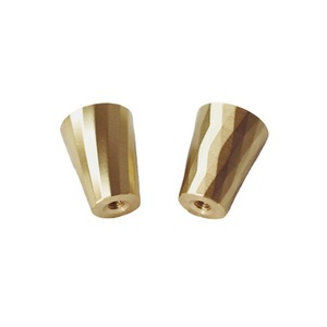 Modern <b>Copper</b> Tapered Cabinet Handles 20x25mm Durable Furniture Hardware for Drawer Door <b>Knobs</b> - Product Image 1