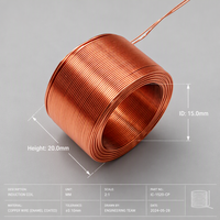 Maßgefertigte Präzisions-Elektromagnetische Vibrator-Luftkernspule Selbstbindende Kupfer-Induktionsspule Großhandel Fabrik