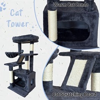 Tour griffoir multi-niveaux de luxe pour chat, idéale pour l'intérieur - Vente en gros