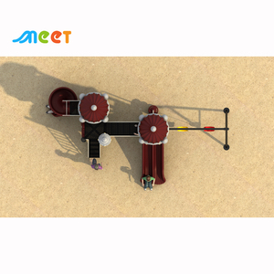 Ensemble de toboggans sur le thème du <span class=keywords><strong>château</strong></span> pour enfants MT-ZMF003, équipement de terrain de jeux extérieur pour écoles et parcs, choix premium - Product Image 4
