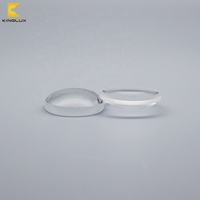 Projecteur à faisceau étroit lumière chirurgicale verre de quartz UV Led Plano lentille convexe 30mm UVC