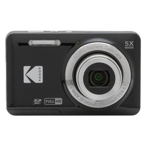 Appareil photo compact Kodak PIXPRO Fz55 16MP, zoom 5x, Full HD, noir, carte SD, détection de visage - Product Image 1