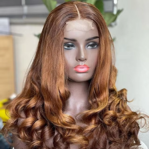 Peluca de Cabello Humano Natural Rizado con Frente de Encaje, Diseño de Moda, Peluca con Cierre Frontal de Encaje, Precio al por Mayor - Product Image 1