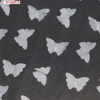 E-win Textil Dentelle brodée écologique à paillettes papillon en polyester pour robes de soirée femme Telas De Bordado